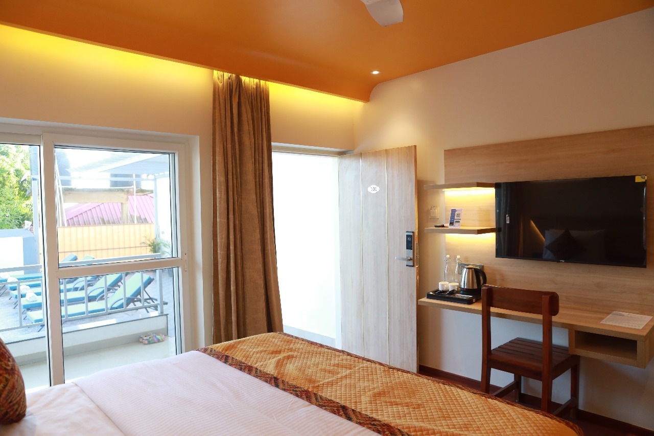 Cozy room view at Gracias Hotel