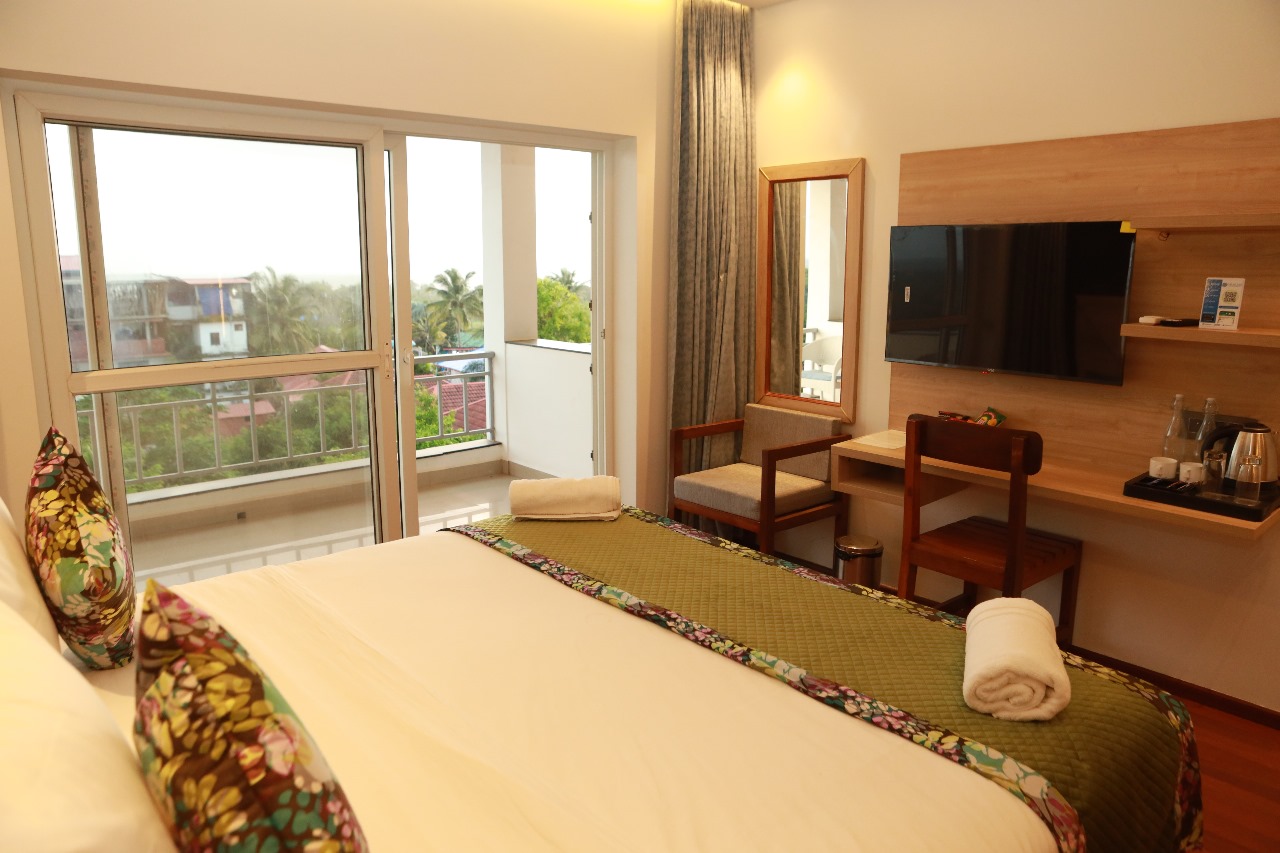 Elegant room options at top resorts in North Goa.